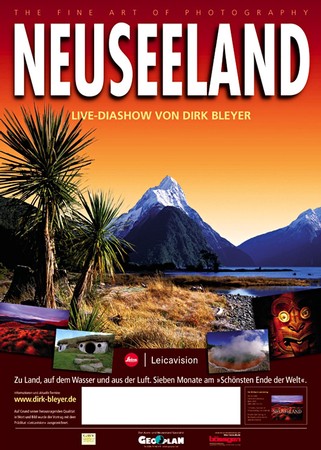 Multivisionsshow von Dirk Bleyer: 'Neuseeland - Von Aussteigern und Kiwis'