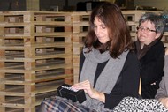 Lesung: 'Ventoux' von Bert Wagendorp; Saskia Heinemann aus dem btb-Verlag; Foto: Jens Gesper