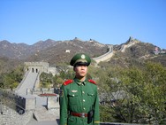 Chinesische Mauer - Militär (Foto: Wolfgang Stolzlechner)