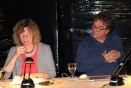 Lesung: 'Ventoux' von Bert Wagendorp; Marlen Jourdan liest aus der deutschen Übersetzung; Foto: Jens Gesper