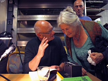 Autor Lloyd Jones dürfte mit seinen ruhigen, kraftvollen Sprachbildern in Wittgenstein eine Reihe neuer Fans gewonnen haben. (SZ-Foto: Guido Schneider)