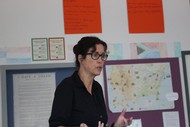 Schullesung: 'Virus' von Mirjam Mous: Mirjam Mous; Foto: Jens Gesper