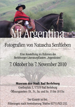 Natascha Senftleben 'Mi Argentina' (Plakat)