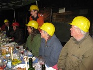 Weinprobe ‚Entdecken Sie Brasilien‘ von Vinexus Weinversand mit Sommelière Michèle Ludewig; Schieferschaubergwerk Raumland; Foto: Annette Bätzel